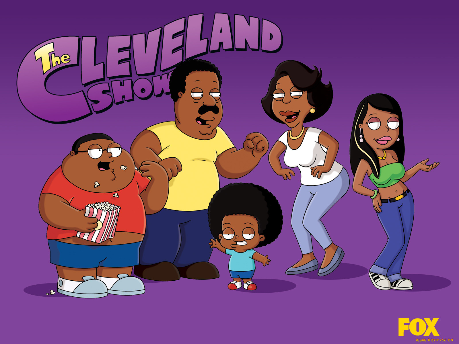 the, cleveland, show, мультфильмы.